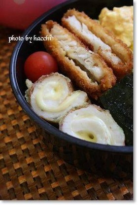 チーズ入りちくわくるくる天