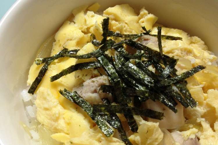 だし 白 親子 レシピ 丼