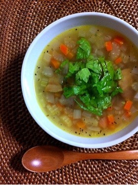 セロリスープ☆みじん切り野菜スープの画像