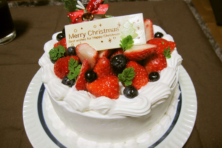 ２０１１クリスマスケーキ レシピ 作り方 By パズー大好き クックパッド