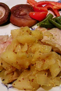 豚フィレ肉ソテーアップルマスタードソース