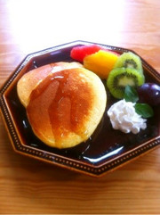 天然酵母 ふんわりパンケーキの写真