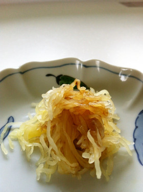 そうめんかぼちゃ(素麺瓜)のぬか漬け