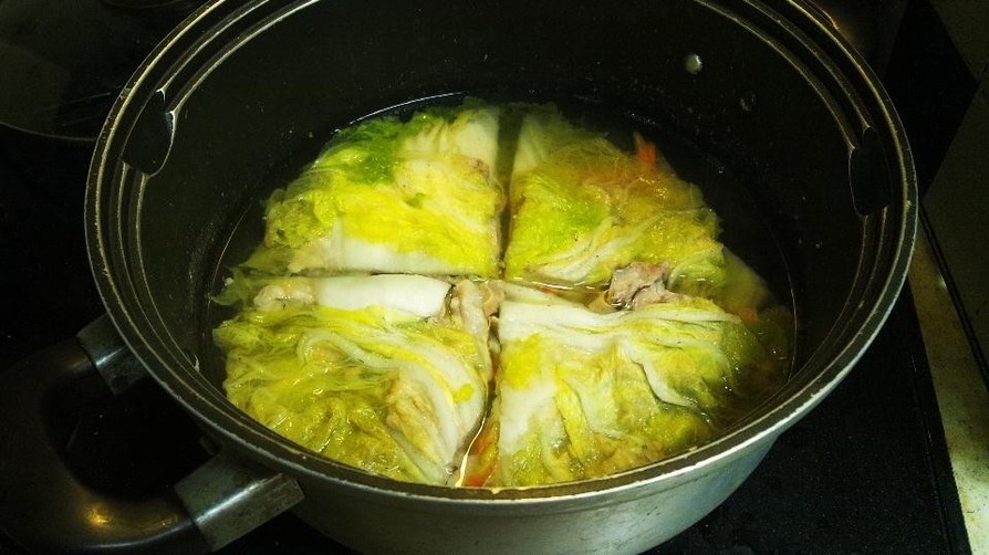 体温まる白菜と豚肉のミルフィーユの画像