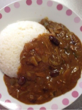 ツナとキャベツでカレー★30分で簡単