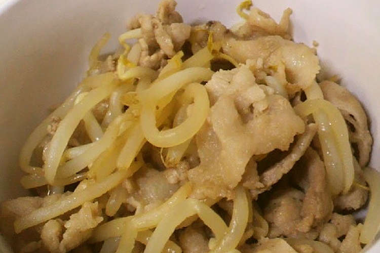 豚もやしのポン酢炒め お弁当にもう一品 レシピ 作り方 By ともえ0918 クックパッド 簡単おいしいみんなのレシピが352万品