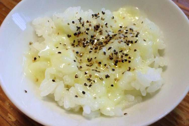 チーズご飯 黒胡椒 レシピ 作り方 By 月見なっとう クックパッド 簡単おいしいみんなのレシピが352万品