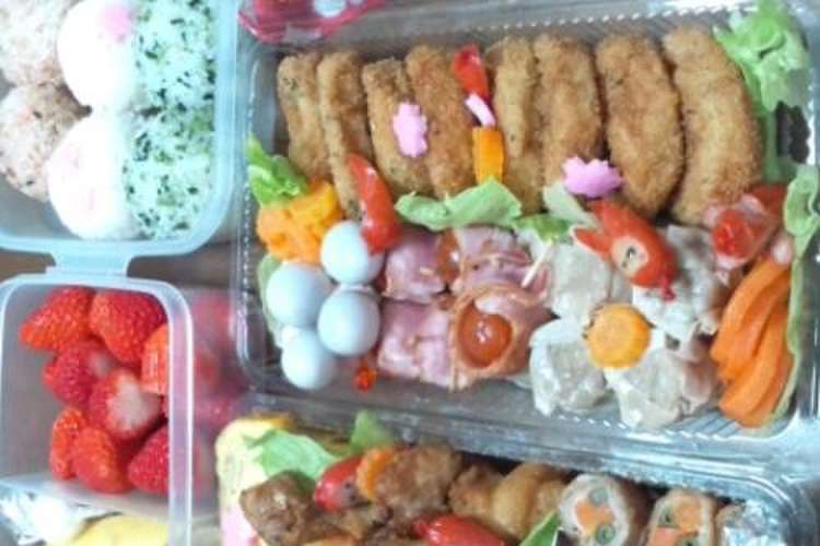 お花見弁当 レシピ 作り方 By ココアｍａｍａ クックパッド 簡単おいしいみんなのレシピが372万品