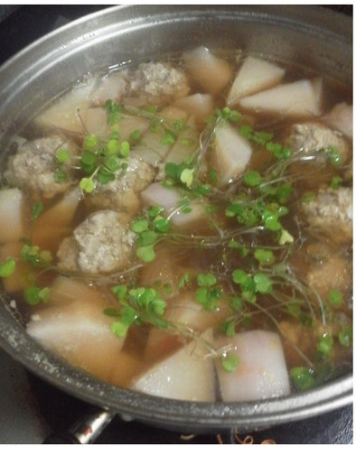 薬膳☆鶏肉団子スープ☆健康に美味しくの写真