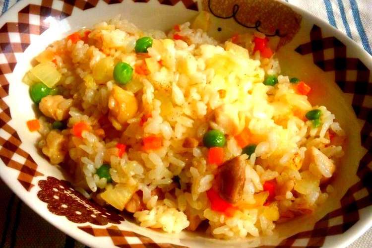 食欲そそるチキンピラフ レシピ 作り方 By ノエル ギャラガー クックパッド 簡単おいしいみんなのレシピが357万品