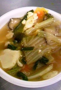 ベジタリアン豆腐チゲ(辛）