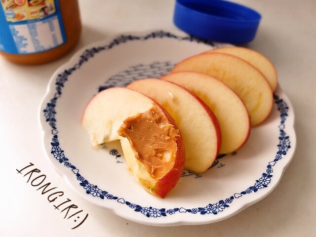 りんごwizピーナッツバターの画像