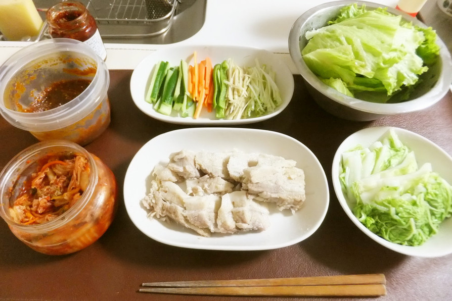 ポッサム（塩豚＆野菜たっぷり韓国料理）の画像