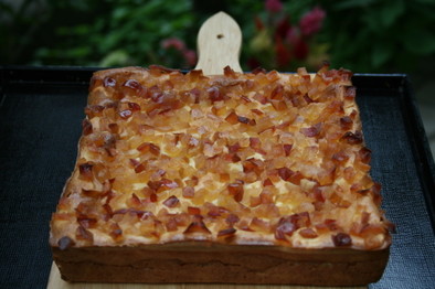 甘じょっぱい✧　林檎の塩チーズケーキ♪の写真