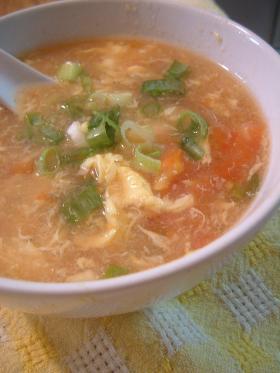 トマトde酸辣湯スープの画像