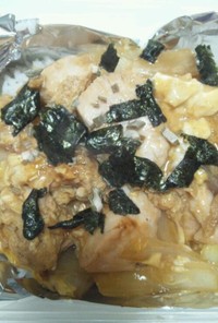 レンジで時短♪ふんわり美味しい♪親子丼♪