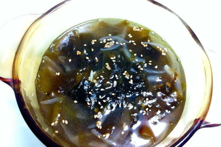 ヘルシー 韓国で誕生日の定番ワカメスープ レシピ 作り方 By ももえんて クックパッド 簡単おいしいみんなのレシピが355万品