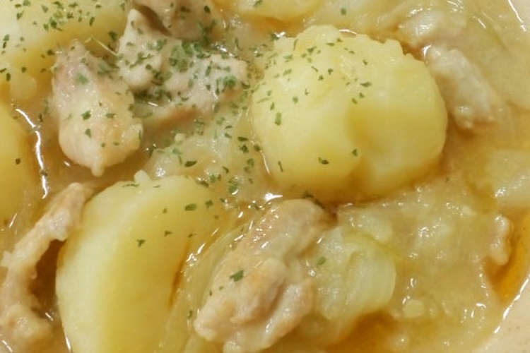 鶏肉でとろとろ塩肉じゃが レシピ 作り方 By Yukiki クックパッド 簡単おいしいみんなのレシピが368万品