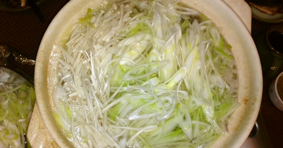 シンプルだけど極旨 ネギ豚しゃぶしゃぶ レシピ 作り方 By はれのちくもりママ クックパッド