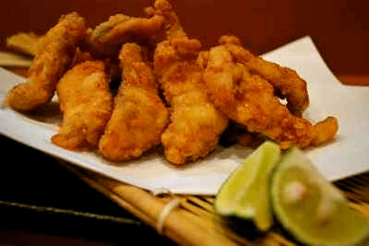 食べるの簡単 骨なしフグのから揚げ レシピ 作り方 By ふぐ料理研究家 山田 クックパッド 簡単おいしいみんなのレシピが356万品
