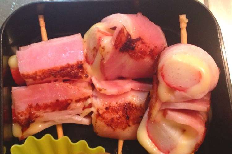 お弁当に カニカマのチーズ ベーコン巻き レシピ 作り方 By Mii 22 クックパッド
