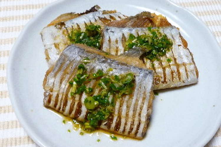 美味 太刀魚のねぎ風味唐揚げ レシピ 作り方 By ｋａｋｏ クックパッド 簡単おいしいみんなのレシピが358万品