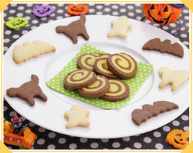 ハロウィンカラー*アイスボックスクッキー