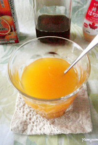 ホット梅オレンジジュース