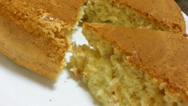 炊飯器でバナナケーキ ノンオイルで レシピ 作り方 By きじとしろ クックパッド