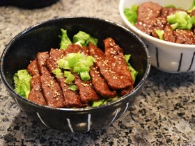 私流!自慢の焼肉丼♡