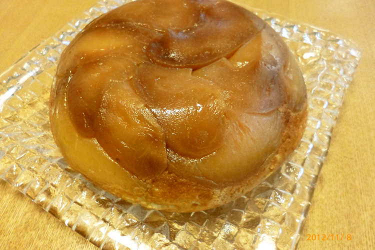 おからパウダーのタルトタタン風 炊飯器 レシピ 作り方 By Umicook クックパッド 簡単おいしいみんなのレシピが350万品