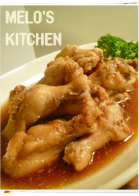 鶏手羽元のホロホロ✧甘辛煮（圧力鍋）