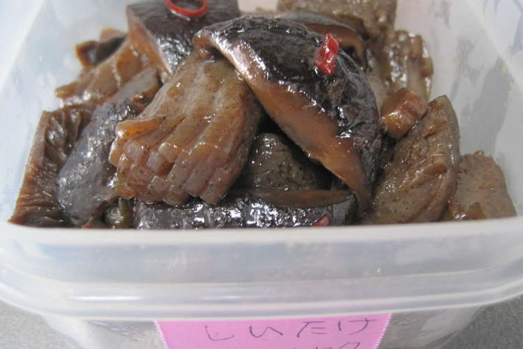 こんにゃくと干し椎茸のピリ辛煮 レシピ 作り方 By Rizzy クックパッド 簡単おいしいみんなのレシピが367万品