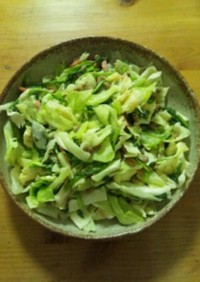 野菜いっぱい♪納豆サラダ