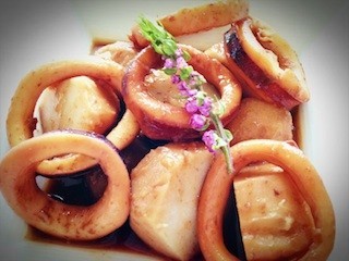 ホクホク里芋とイカの煮物の画像