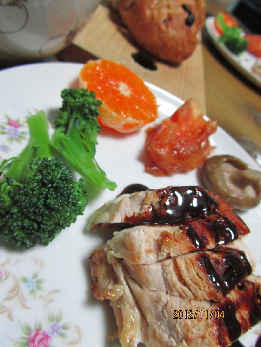 ハニーバルサミコチキンのレシピ