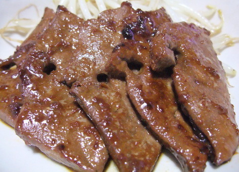 豚レバー炒め（ニンニク風味）の画像