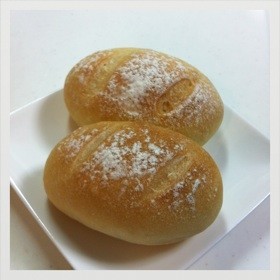 HBでnon-oilミニフランスパン♡の画像