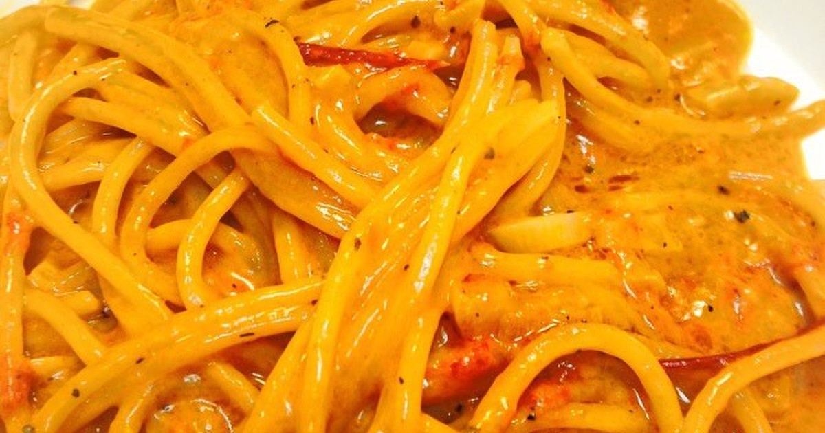 ウニがない時のためのウニソースパスタ レシピ 作り方 By Knn神田 クックパッド 簡単おいしいみんなのレシピが361万品
