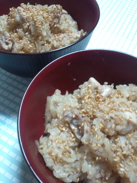 鶏ごぼうご飯