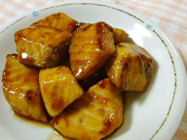 超 簡単 カジキの照り焼き お弁当にも レシピ 作り方 By なゆほ クックパッド 簡単おいしいみんなのレシピが361万品