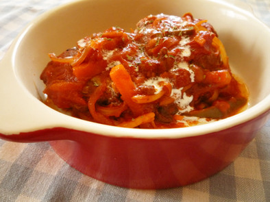 特別な日は✿野菜旨みトマト煮込ハンバーグの写真