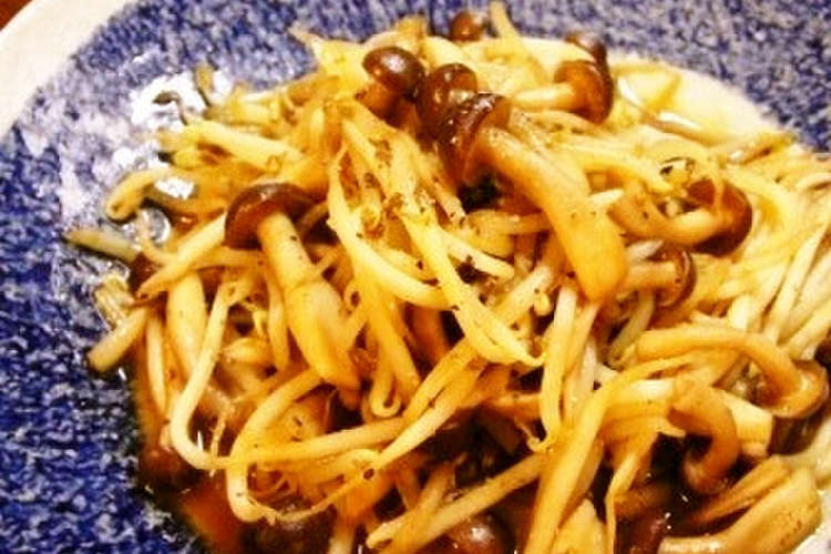 うまッ もやしとしめじのバターカレー炒め レシピ 作り方 By Kanaminni クックパッド