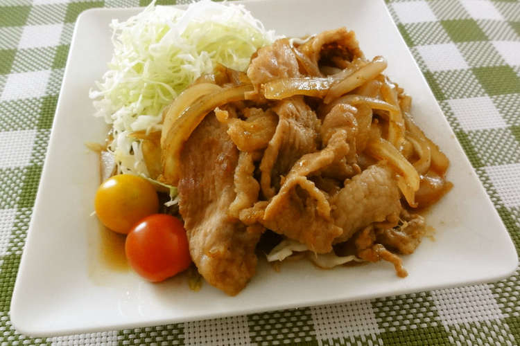 豚肉 の 生姜 焼き レシピ