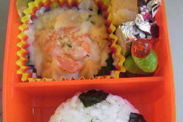 キャラ弁 サッカーボールおにぎり レシピ 作り方 By Tm Flower クックパッド 簡単おいしいみんなのレシピが360万品