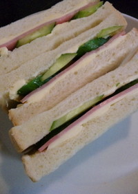 簡単でうまい定番サンドイッチ