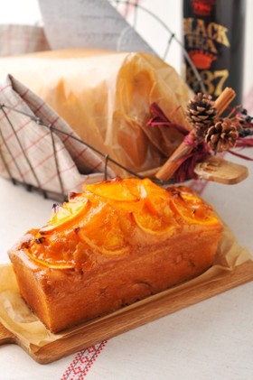 バター好きの♪オレンジ薫るパウンドケーキ