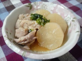 鶏もも肉と大根のこくうま煮♪