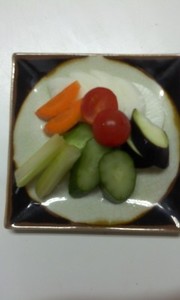 野菜のヨーグルト漬け(塩)の写真