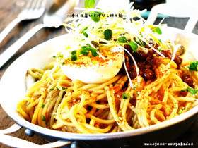 ■辛くて旨い♪汁なし坦々麺■